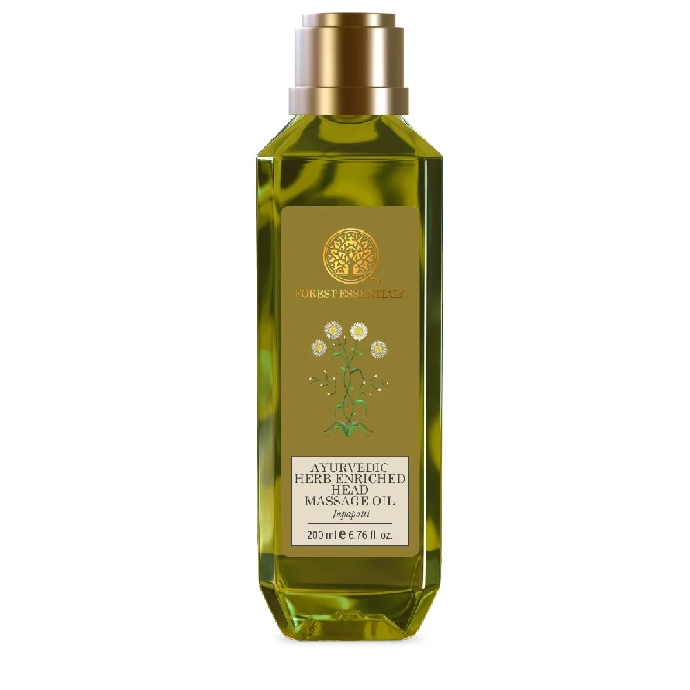 Ayurvedic Herb Enriched Head Massage Oil Japapatti, 200 ml-1.webp